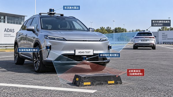 How mounting position affects ADAS LiDAR blind spots