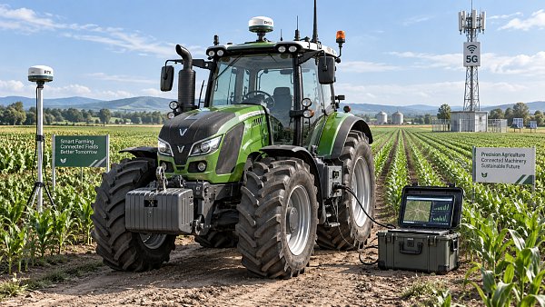 Testing precision agriculture connectivity solutions for tractor latency Testing precision agriculture connectivity solutions for tractor latency