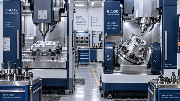 Should You Choose 3-Axis or 5-Axis CNC Milling?