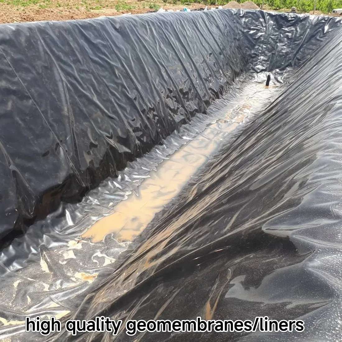 HDPE LDPE LLDPE pond liner waterproof geomembrane sheet