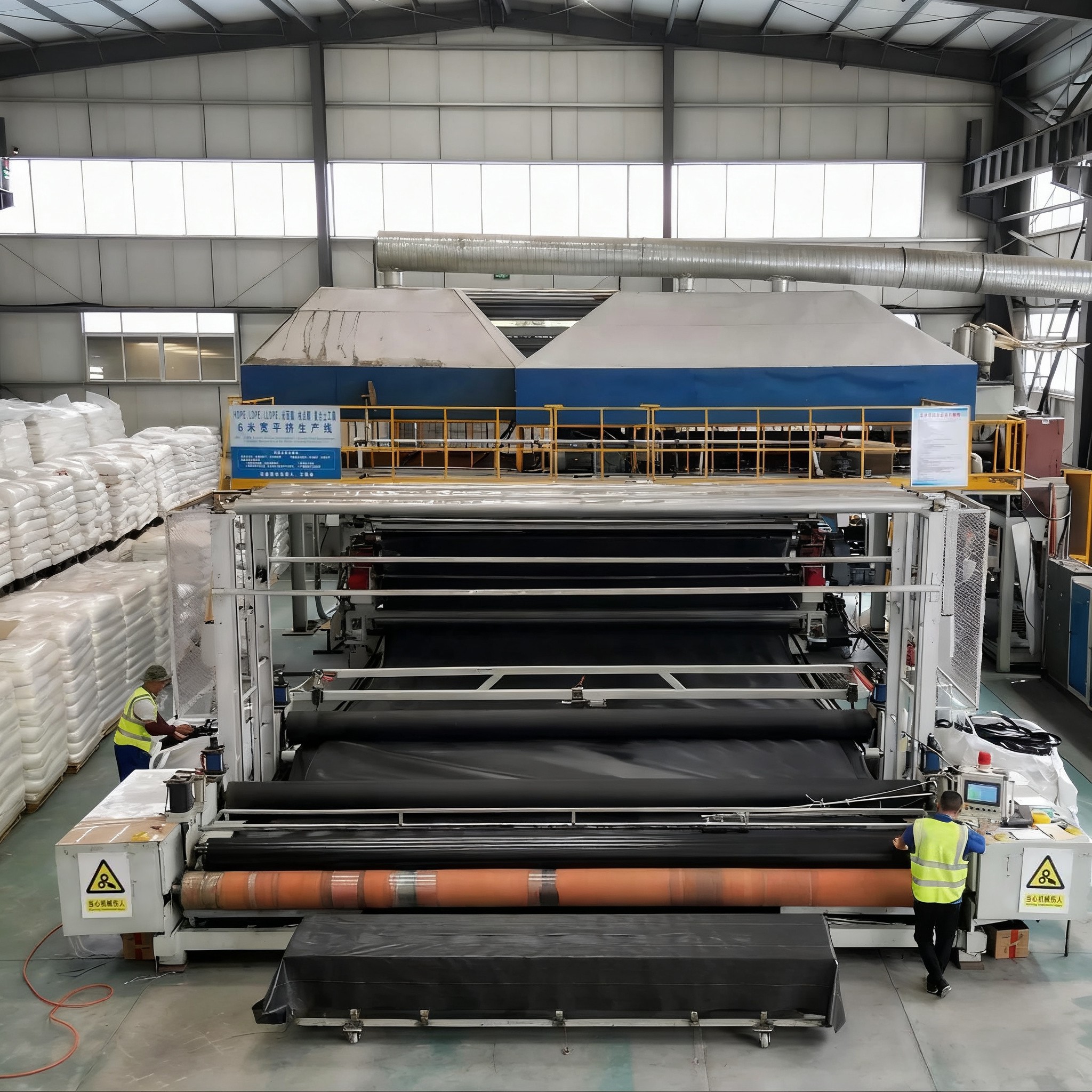 Customized Smooth Biofloc Fish Tank Landfill HDPE Geomembrane
