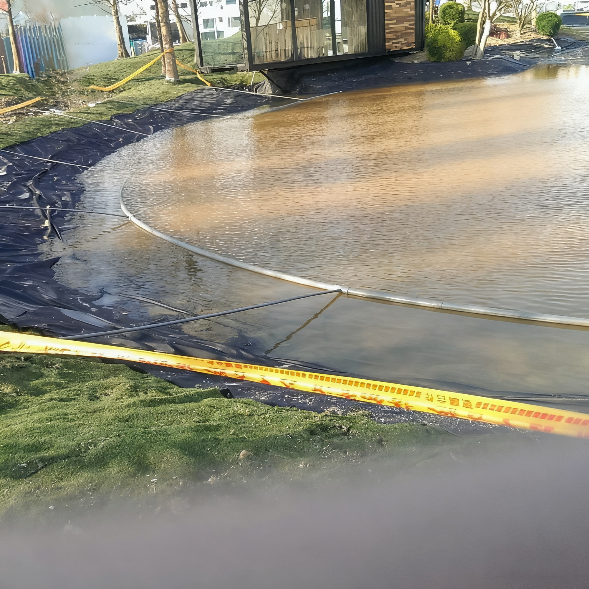 HDPE LDPE PVC Waterproof Geomembrane for Fish Farm hdpe pond liner