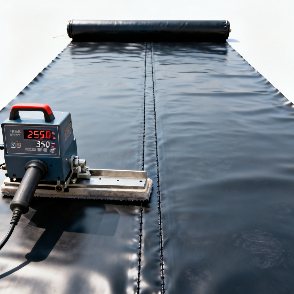 Technical requirements for laying HDPE geomembrane