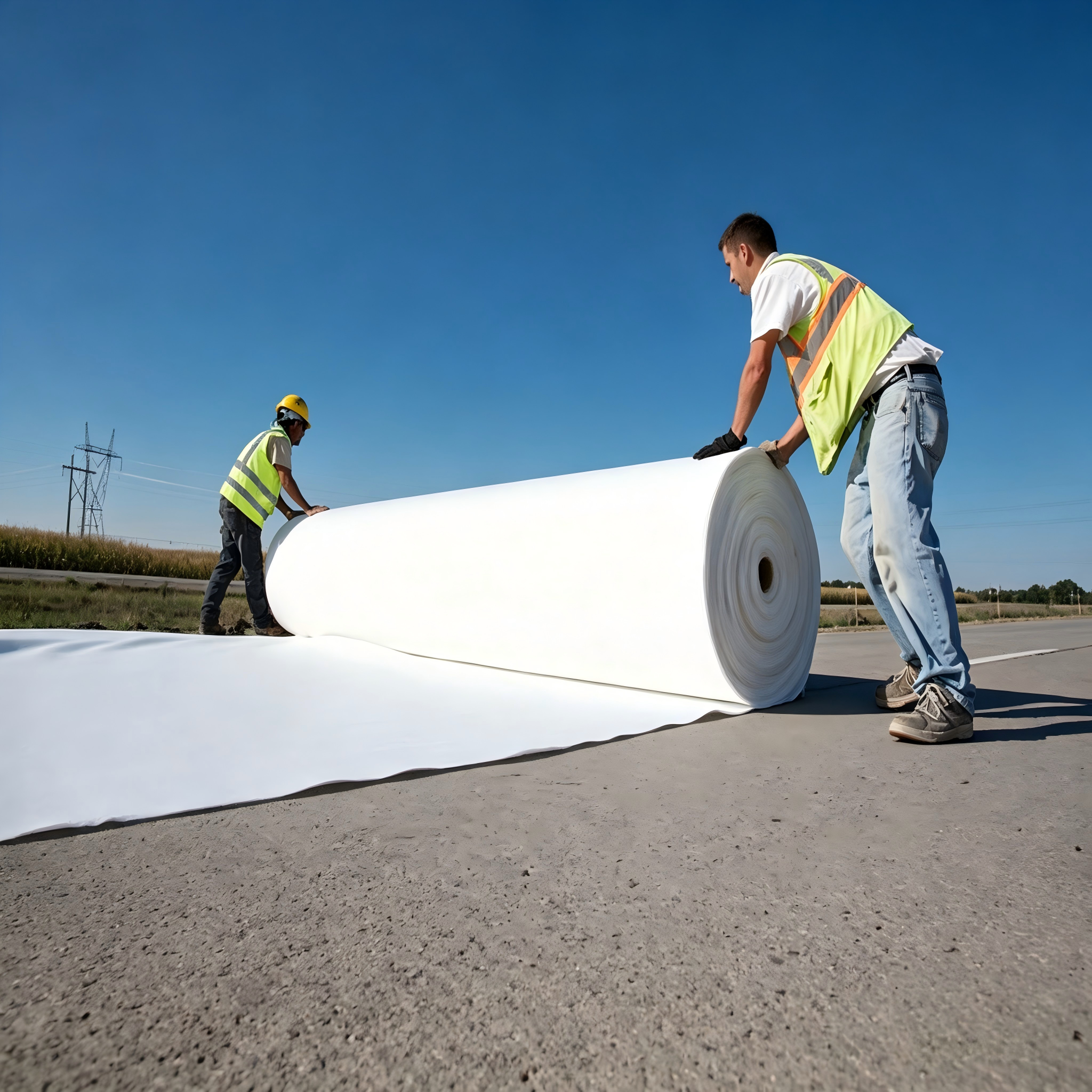 Continuous Filament Spunbonded Needle Punched Nonwoven Geotextile