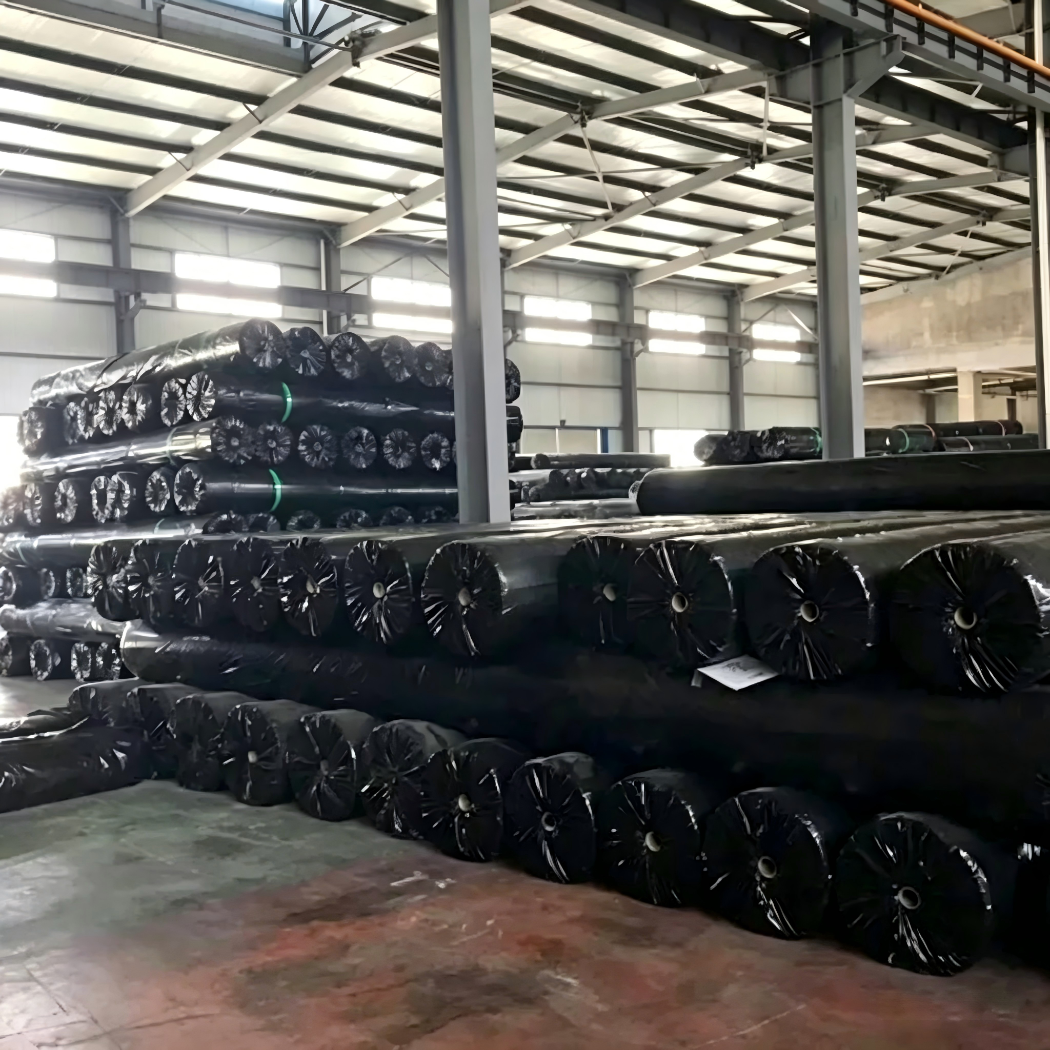 Dam Liner Waterproof Fish pond liner hdpe PVC Geomembrane 1.5mm Thick