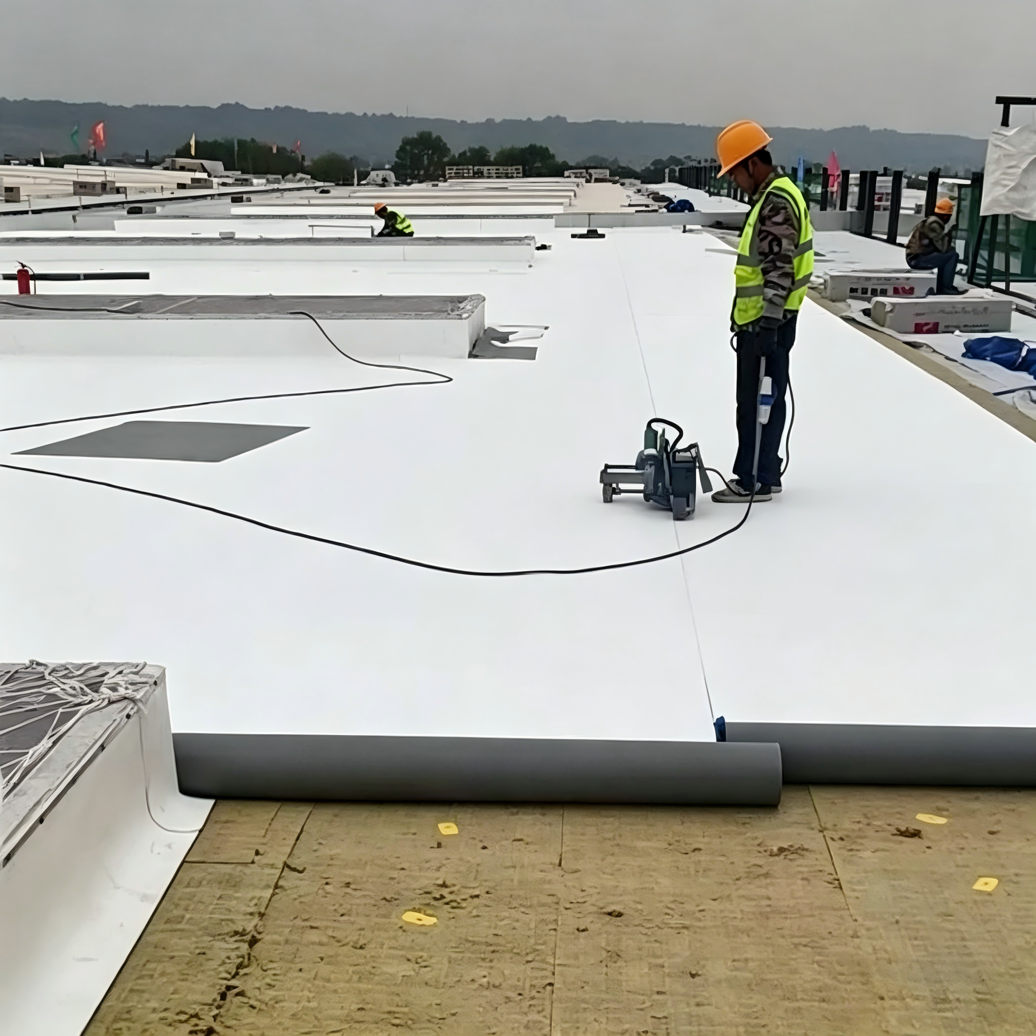 Thermoplastic Polyolefin (TPO) Waterproofing Membranes