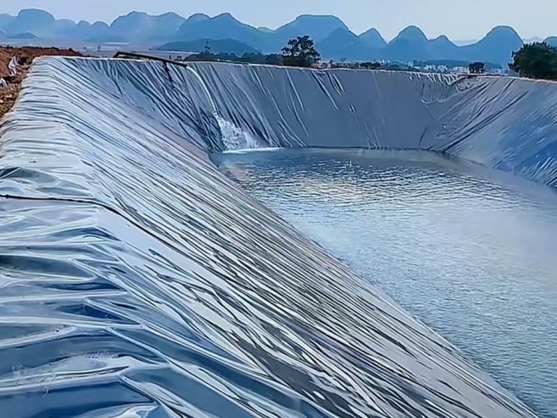 Channels, Small Dams and Other Containment Structures with Low Permeability Geomembrane Liner