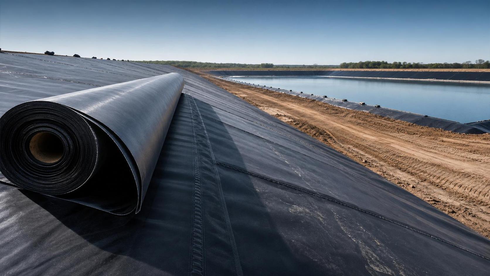 Geomembrane Film for Water Conservancy Engineering Landscape Lakes Reservoirs and Embankments