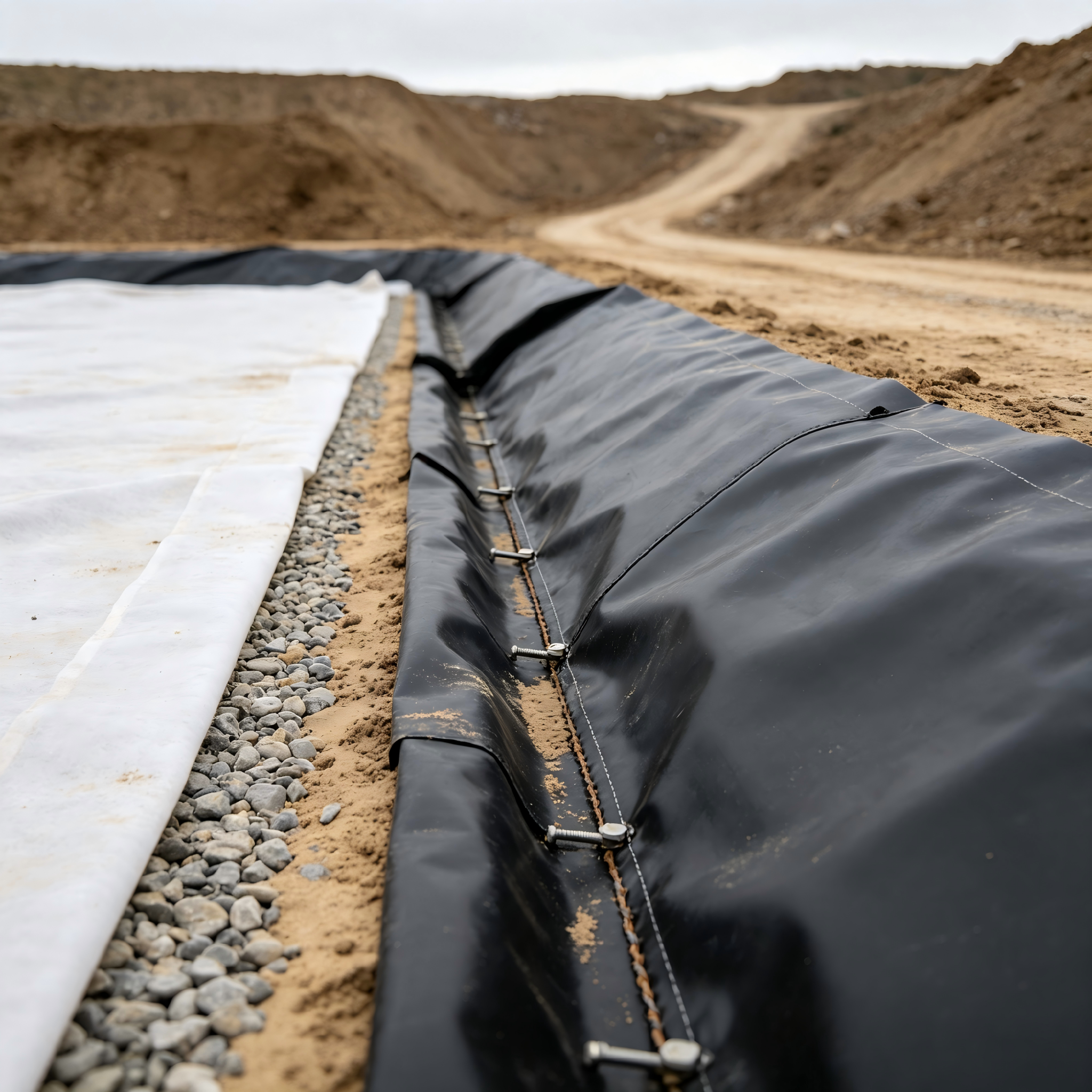 Landfill Pond Liner Virgin HDPE Geomembrane