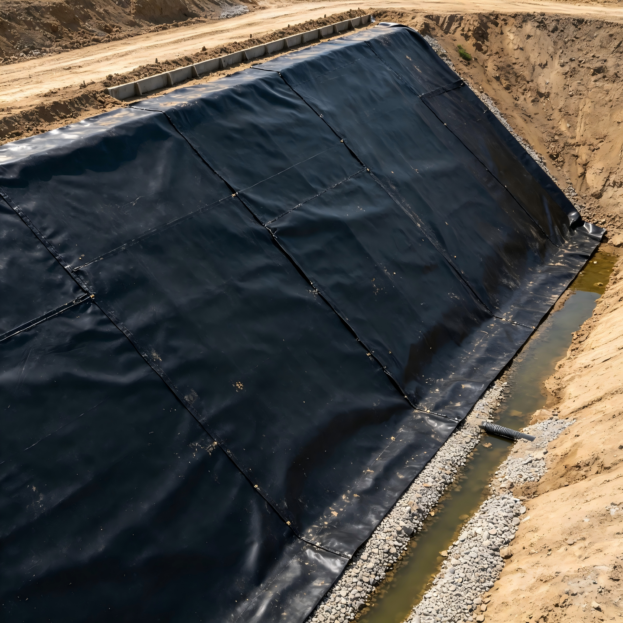 How Textured Geomembrane Improves Slope Liner Performance in Mining Facilities
