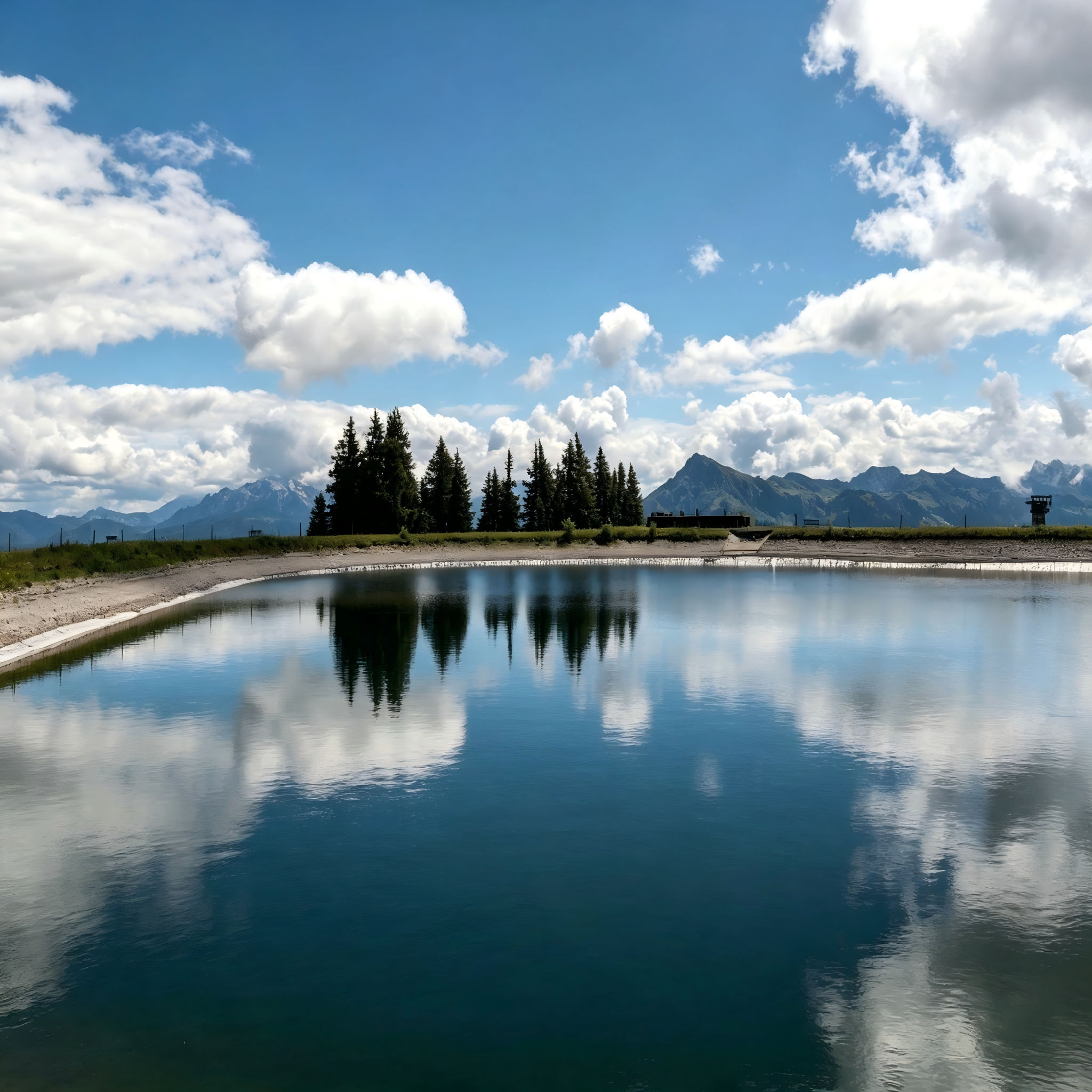 When a floating surface aerator improves pond circulation