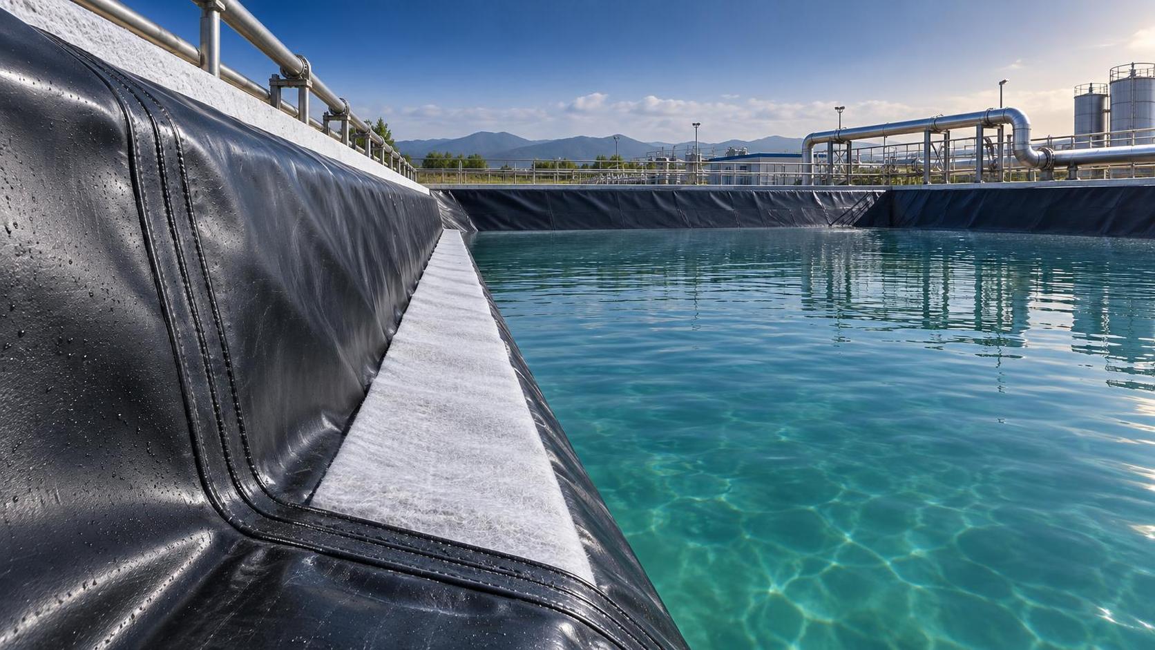 How wastewater treatment geomembrane resists chemical exposure