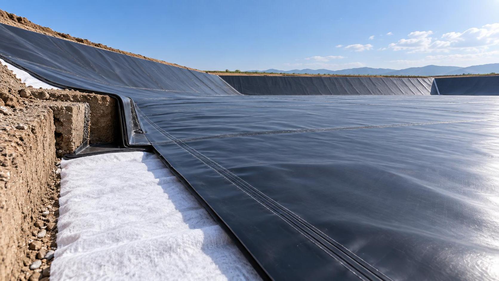 How HDPE geomembrane thickness affects containment risk