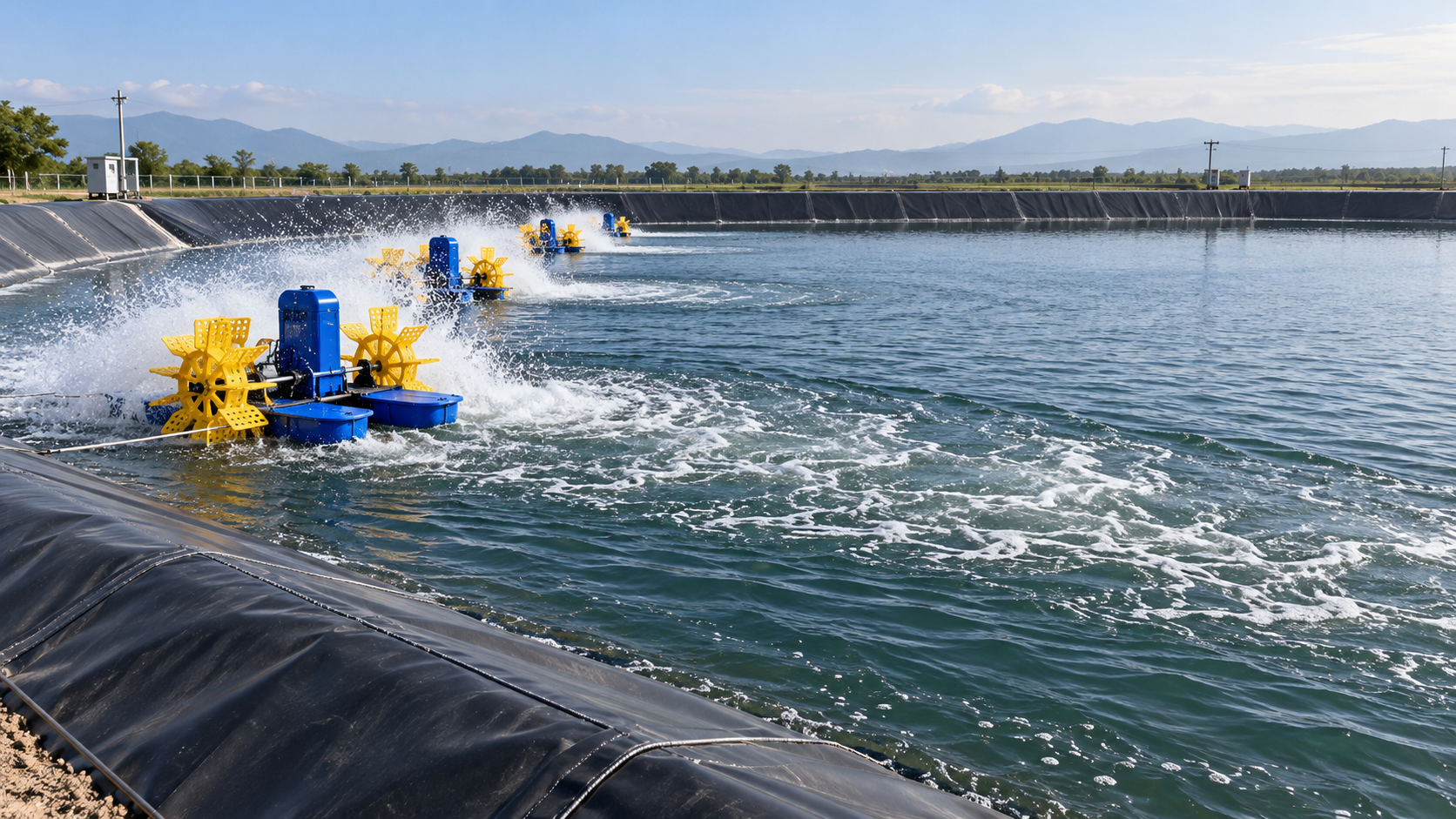 How to size a fish farming aerator for peak oxygen demand