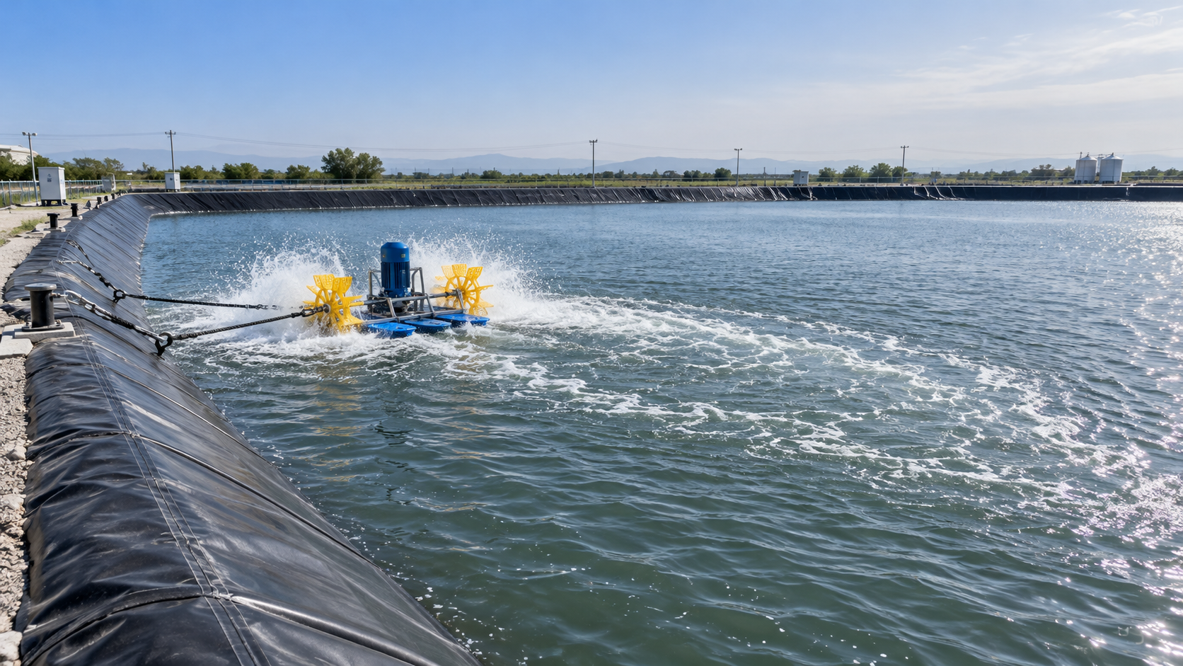 Can a fish farming aerator keep up with higher stocking density?