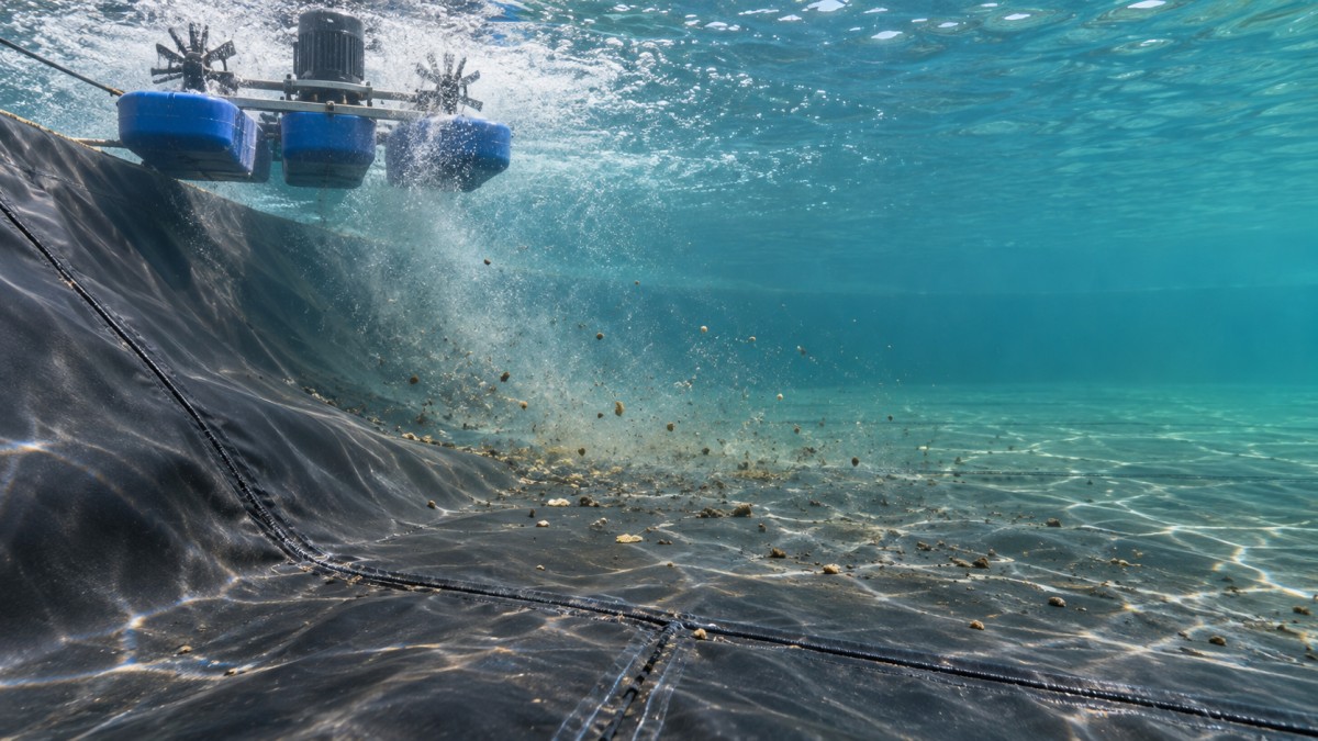 Can an aquaculture aerator resuspend sludge in a lined pond? Can an aquaculture aerator resuspend sludge in a lined pond?
