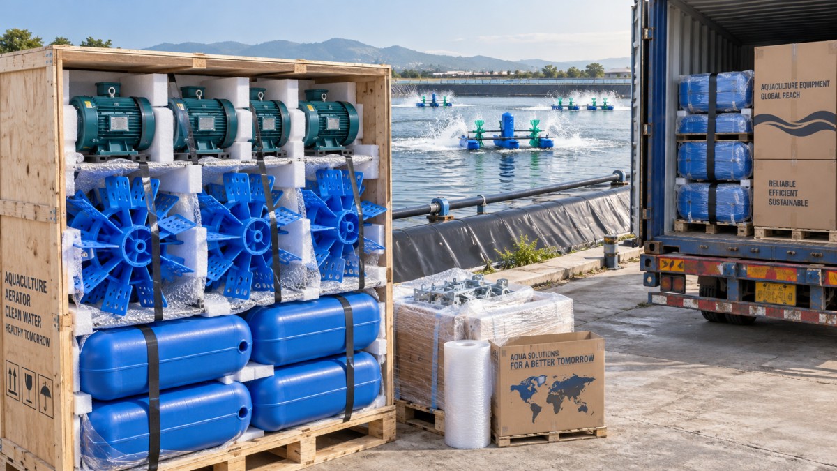 What drives shipping costs when importing an aquaculture aerator? What drives shipping costs when importing an aquaculture aerator?