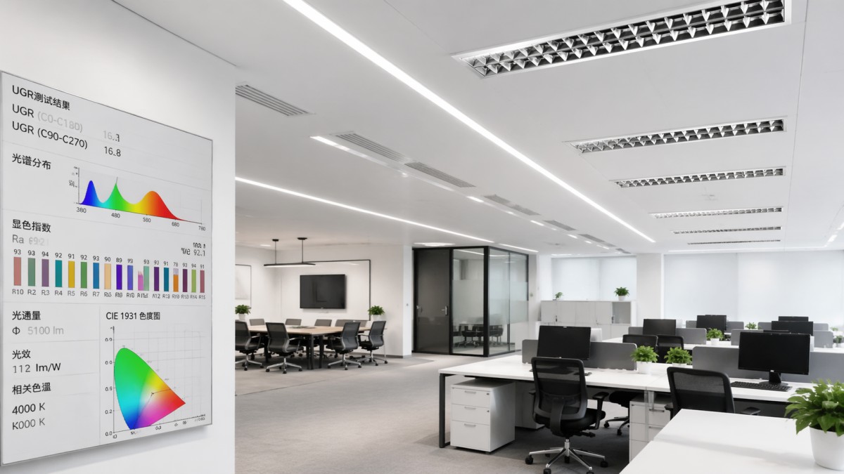 How to read UGR standards for office lighting