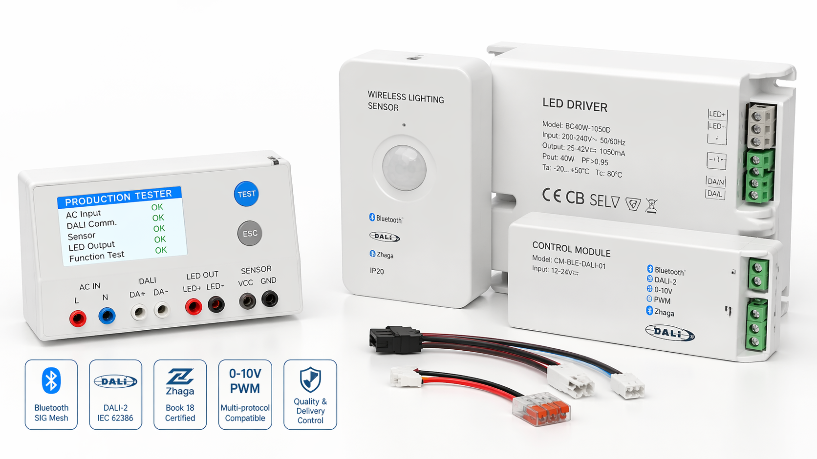 Wireless lighting sensor factory: how to avoid delays