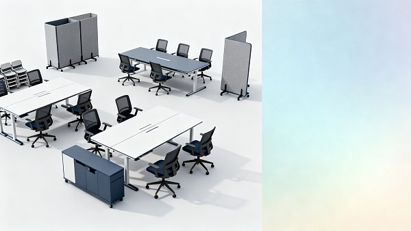 Coworking space furniture solutions that survive constant rearranging