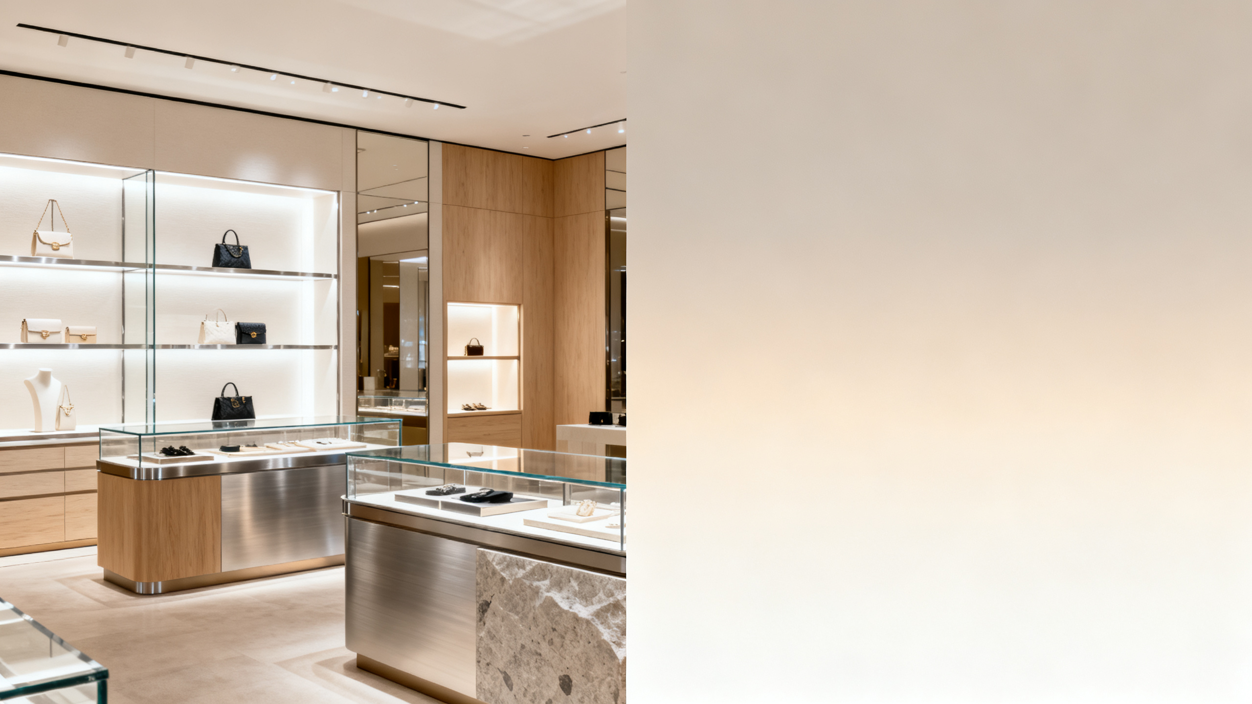 Luxury retail interior design that feels premium without feeling cold
