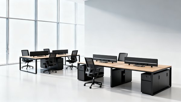 Industrial style office furniture can age badly in bright interiors