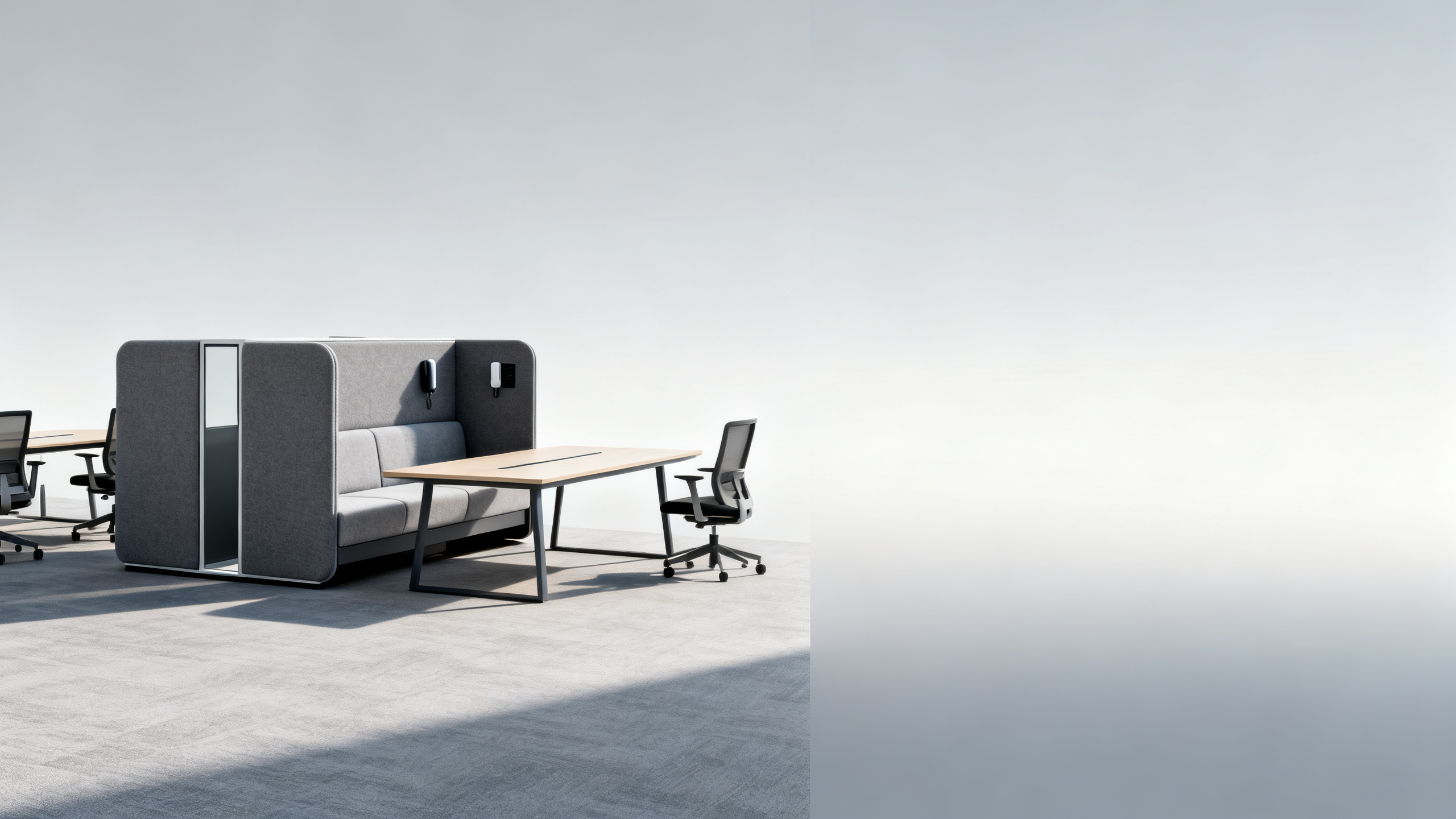 Modern office design trends 2026 point to quieter shared spaces