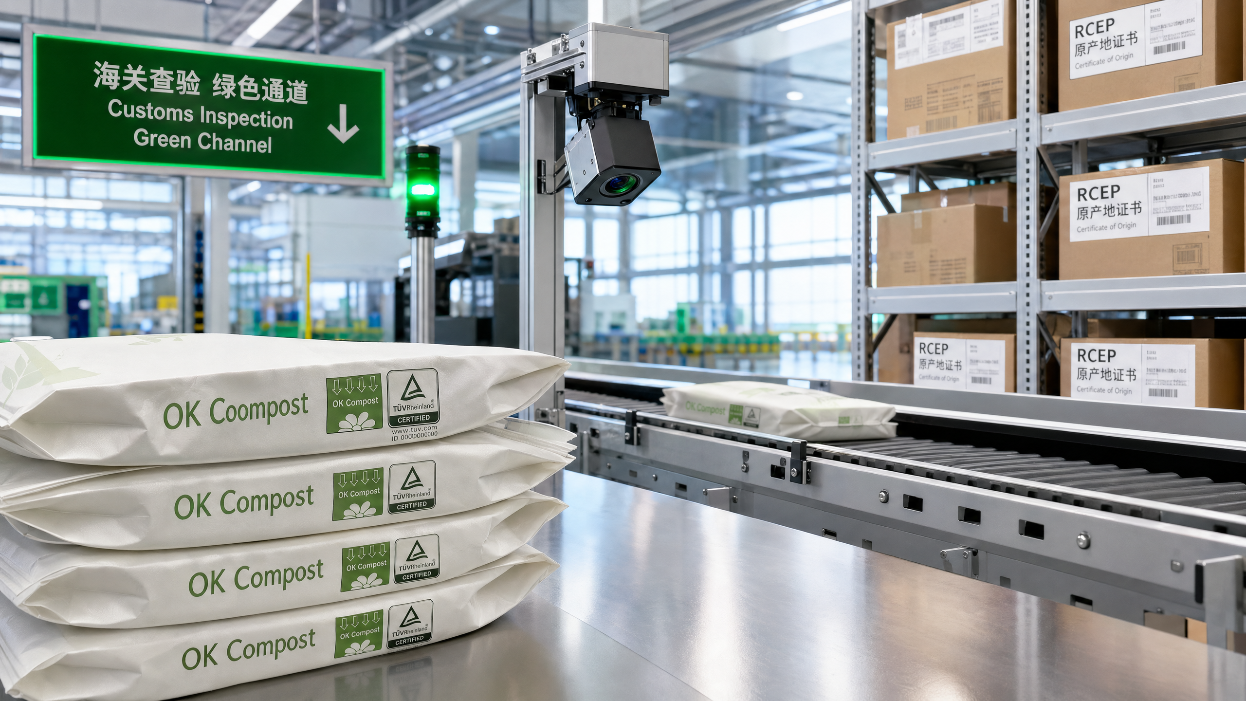 China Customs Launches Green Materials Fast Lane for Biodegradable Packaging