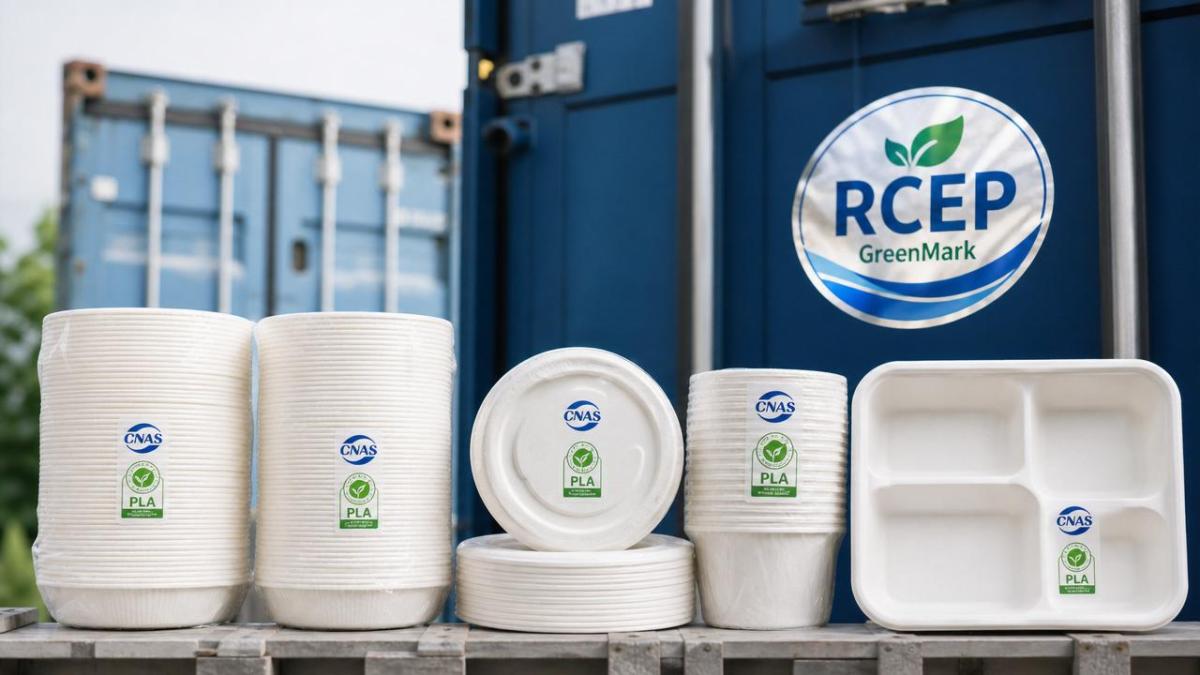 RCEP GreenMark Expands: Chinese PLA Tableware Gains Indonesia Duty-Free Clearance