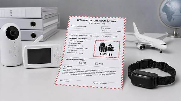 IATA Updates UN3481 Lithium Battery Declaration Template