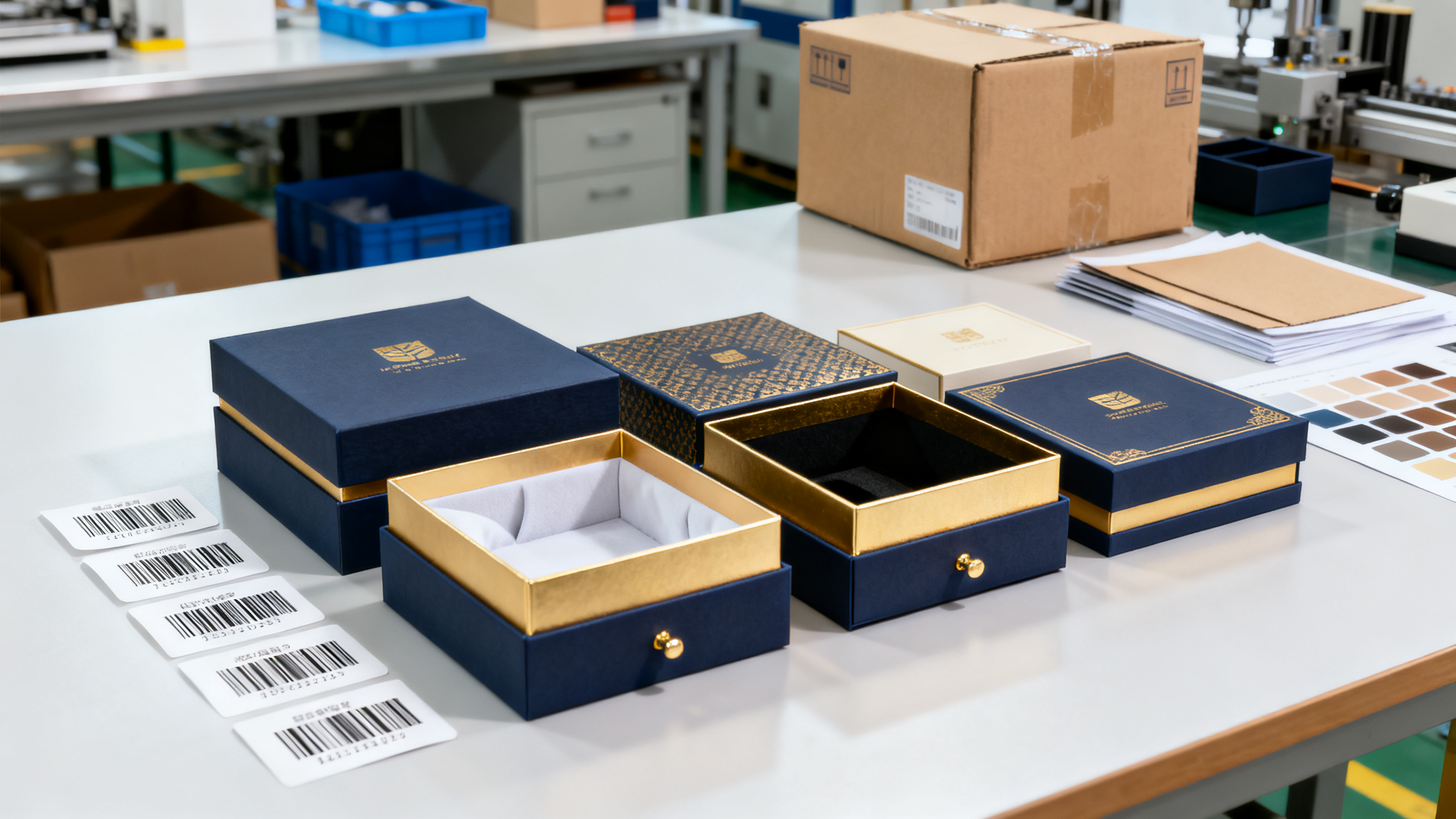 Custom Gift Box Factory Checklist for Export Quality Control