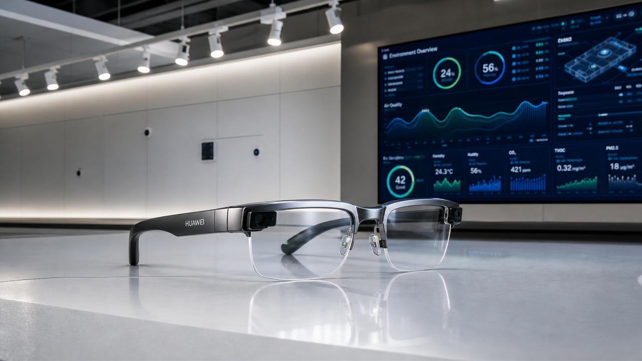 Huawei Launches First AI Glasses, Enabling Cross-Device Interaction for Smart Lighting and Digital Signage