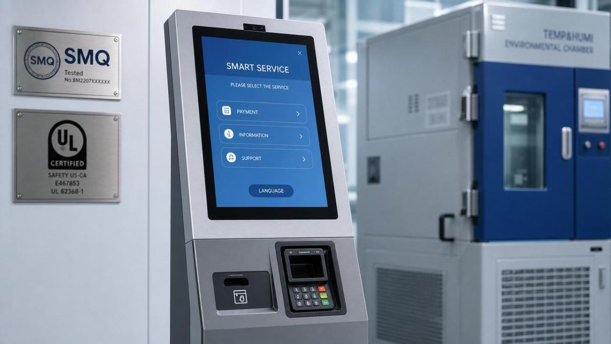 UL-SMQ Launch Fast-Track Kiosk Certification Channel UL-SMQ Launch Fast-Track Kiosk Certification Channel
