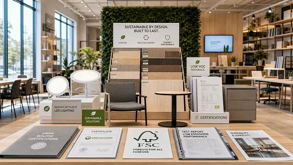 Sustainable Commercial Design Choices for Compliance Goals