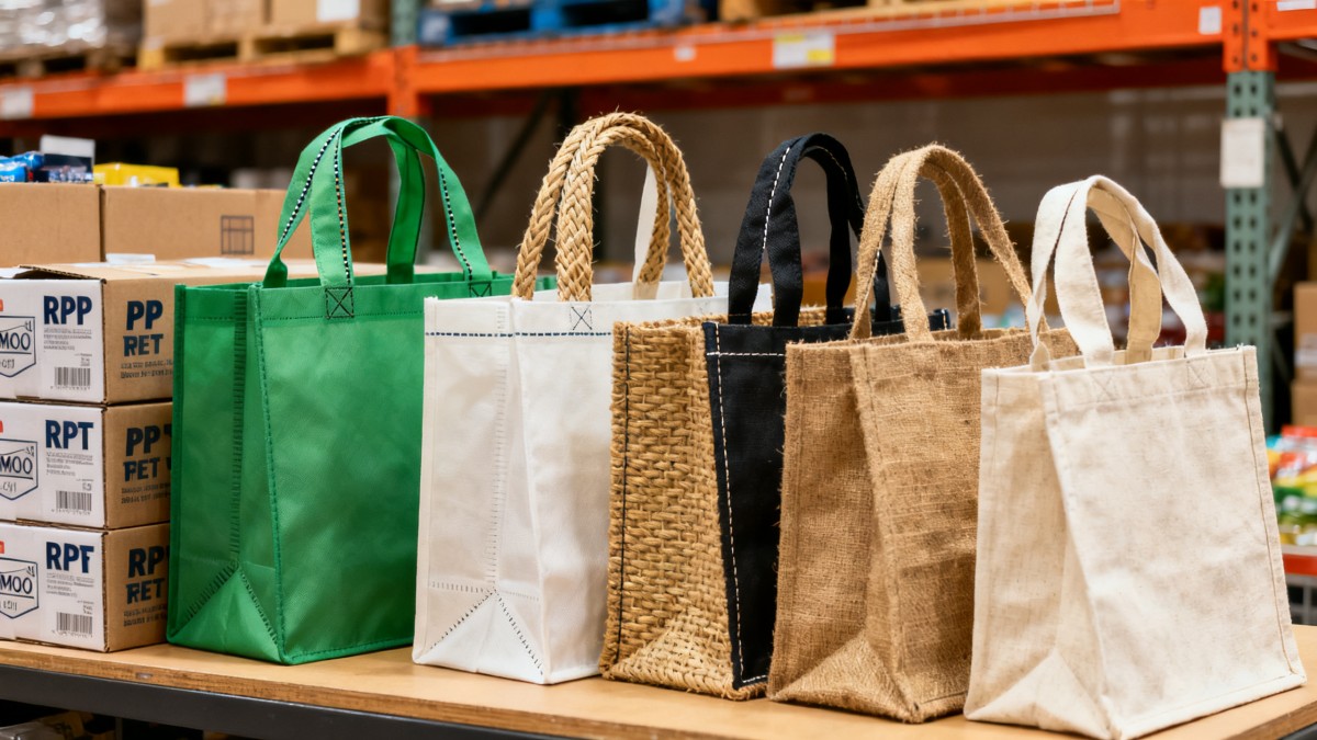 Reusable Grocery Bag Wholesale: MOQ, Margin, and Material Tradeoffs