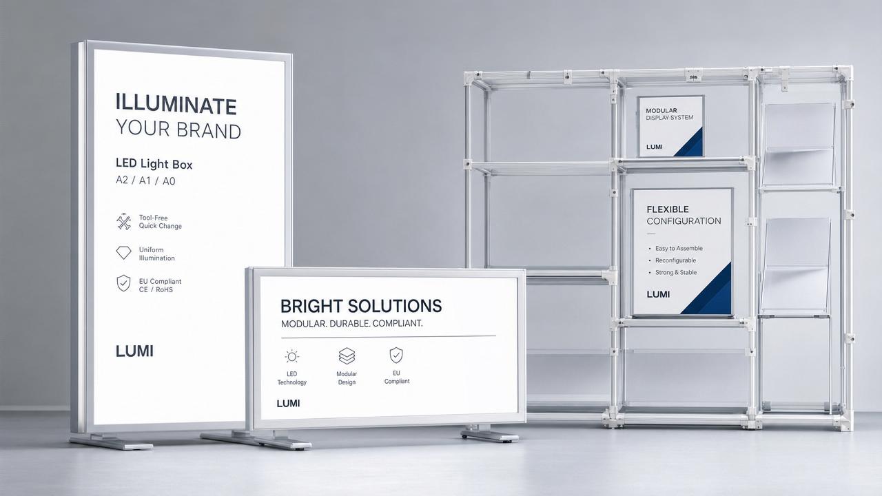 EU REACH Adds DBDPE to SVHC List: SCIP Reporting Required for LED Lightboxes & Display Stands