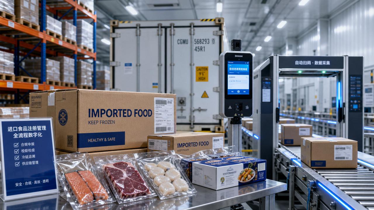 China Digitizes Overseas Food Registration