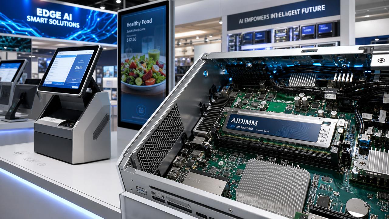 AIDIMM Enters Volume Supply for Edge AI Terminals
