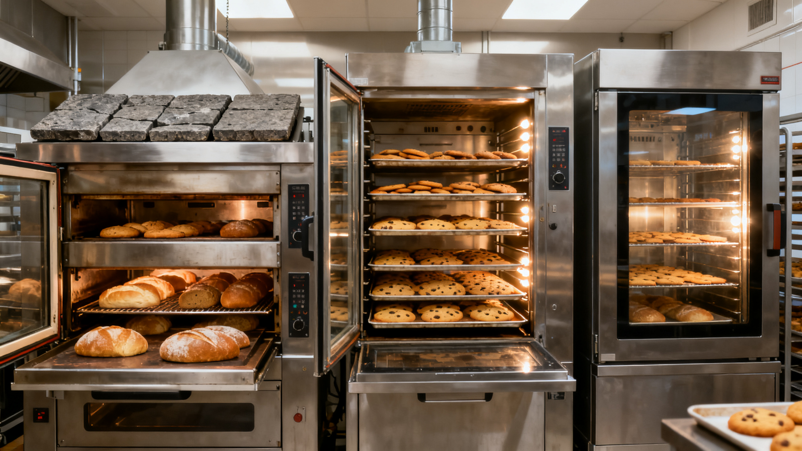 Bakery Ovens Comparison: Deck, Rack, and Convection Models
