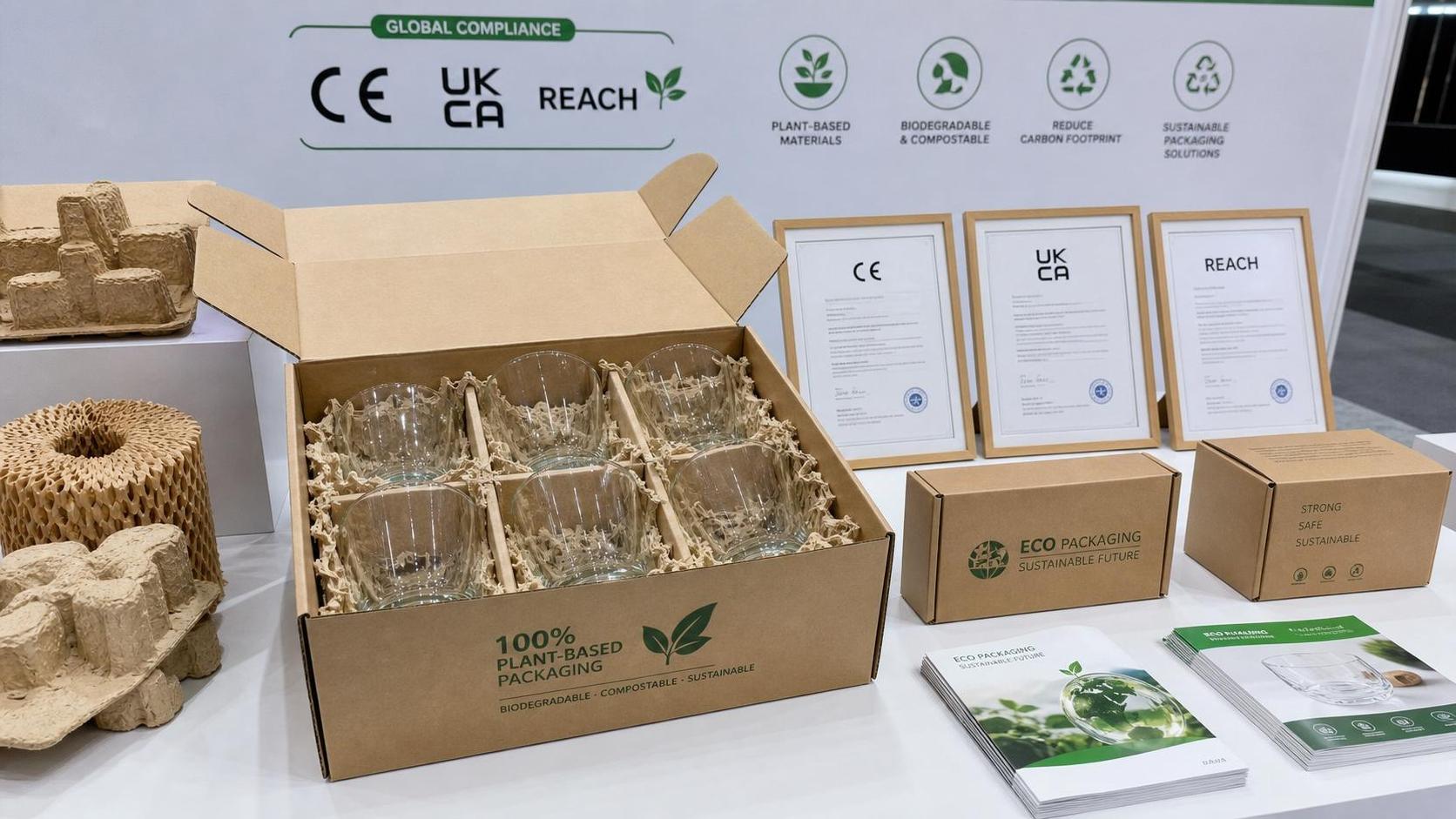 Hebei Glass Cluster Bundles CE, UKCA and Green Packaging