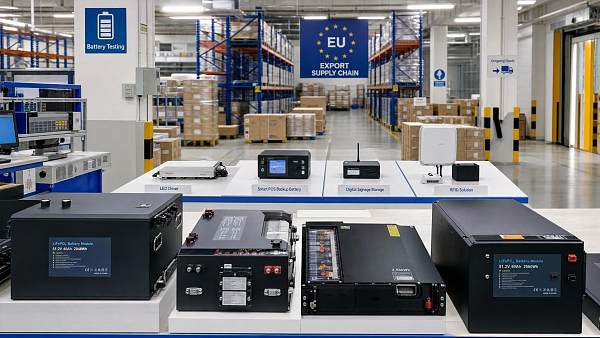 EU Battery Rule Takes Effect for 2kWh+ Industrial Batteries