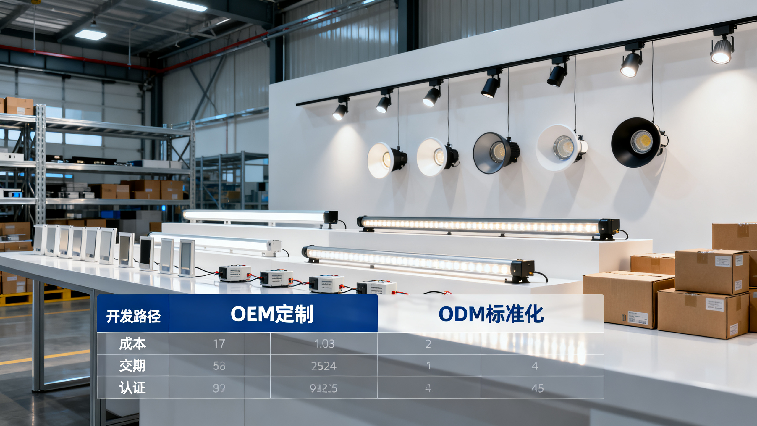 Lighting OEM vs ODM: Which Model Lowers Cost and Lead Time?