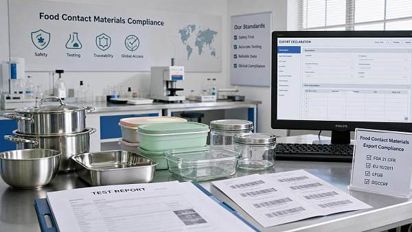 China Customs Adds Test-Value Export Field for Food-Contact Home Goods