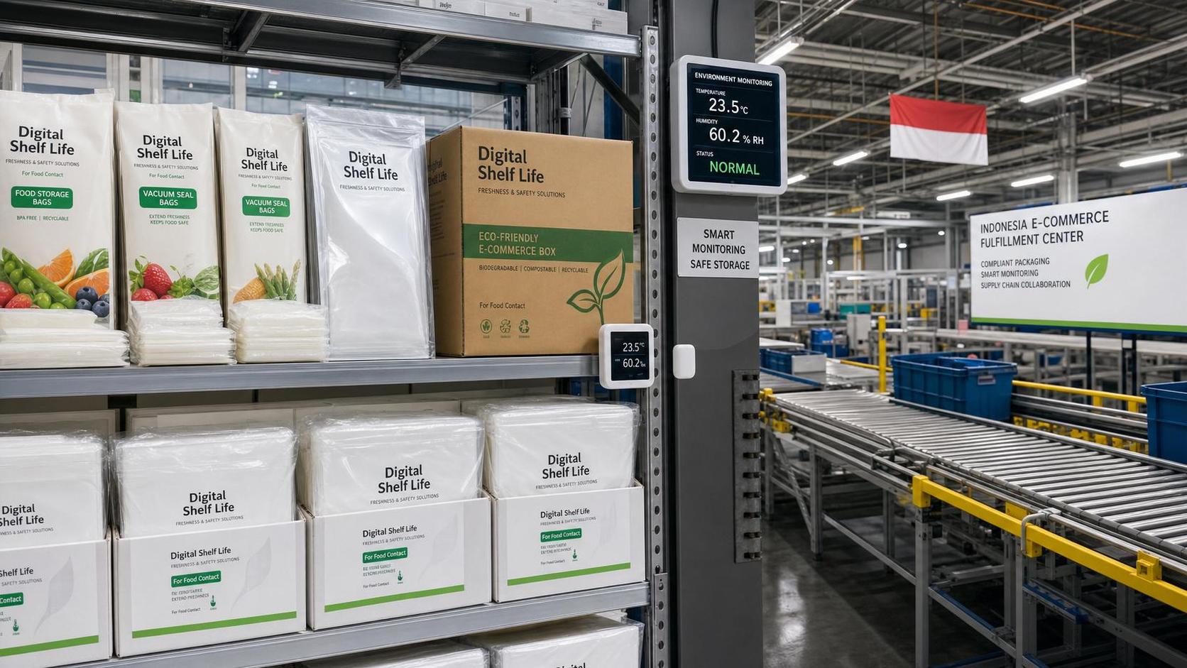 Indonesia BPOM Requires Digital Shelf Life on E-Commerce Fulfillment Packs