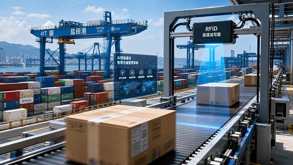 Yantian Port Launches AI RFID Customs Channel