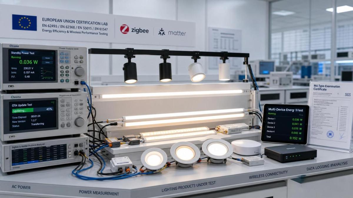 TUV Rheinland Adds IoT Energy Checks to LED Labels