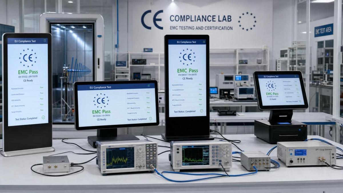 EU EMC Rule Takes Effect for Digital Signage EU EMC Rule Takes Effect for Digital Signage