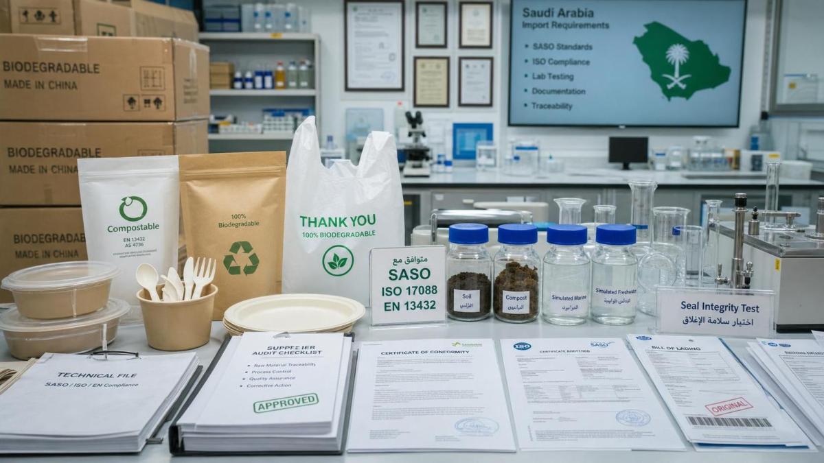 Saudi SASO Tightens Biodegradable Materials Testing
