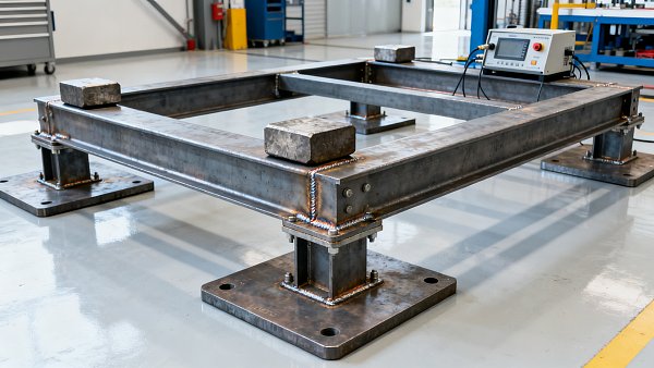 Welded Steel Support Frame Load Limits and Design Checks