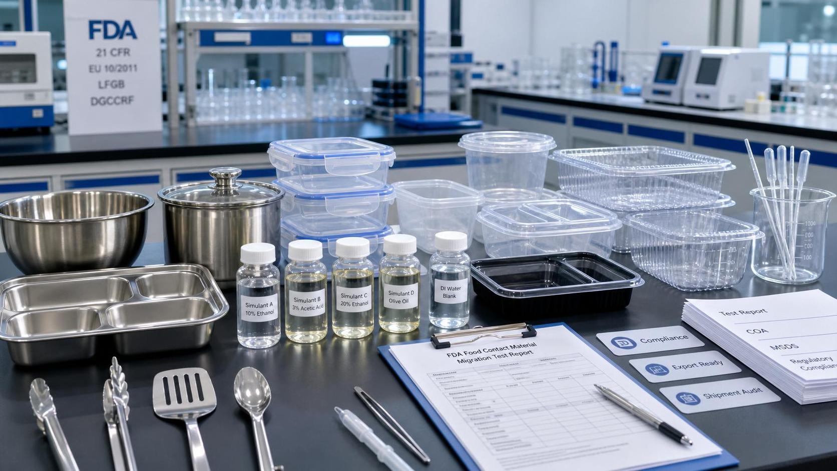 FDA Expands Migration Testing for Kitchenware Exports